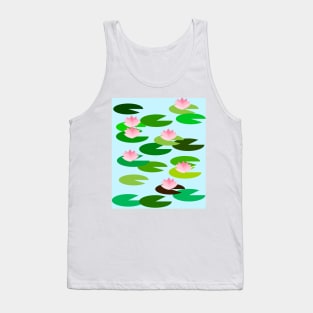 Water lily Tank Top